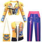 KPop demon hunters Dress Cosplay Costume Carnival Fancy bowknot Dress For Girls - Azufun