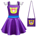 SuperKitties Sparks Buddy Light Up Costume Princess Dresses For Kids Girl - Azufun