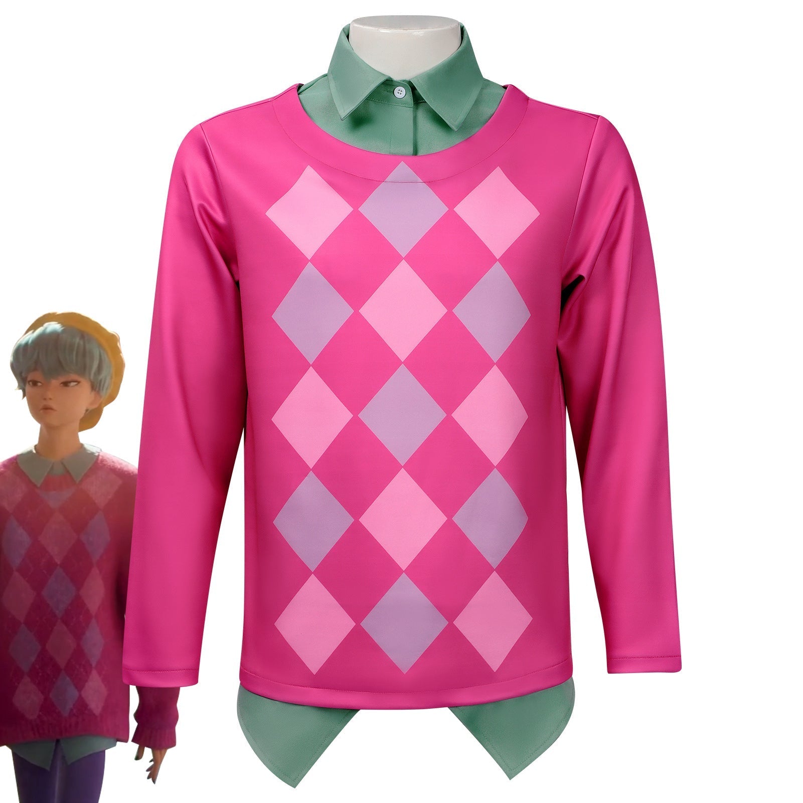 KPop Demon Hunters Saja Boys Baby Abby Jinu Mystery Romance Costume Cosplay - Azufun