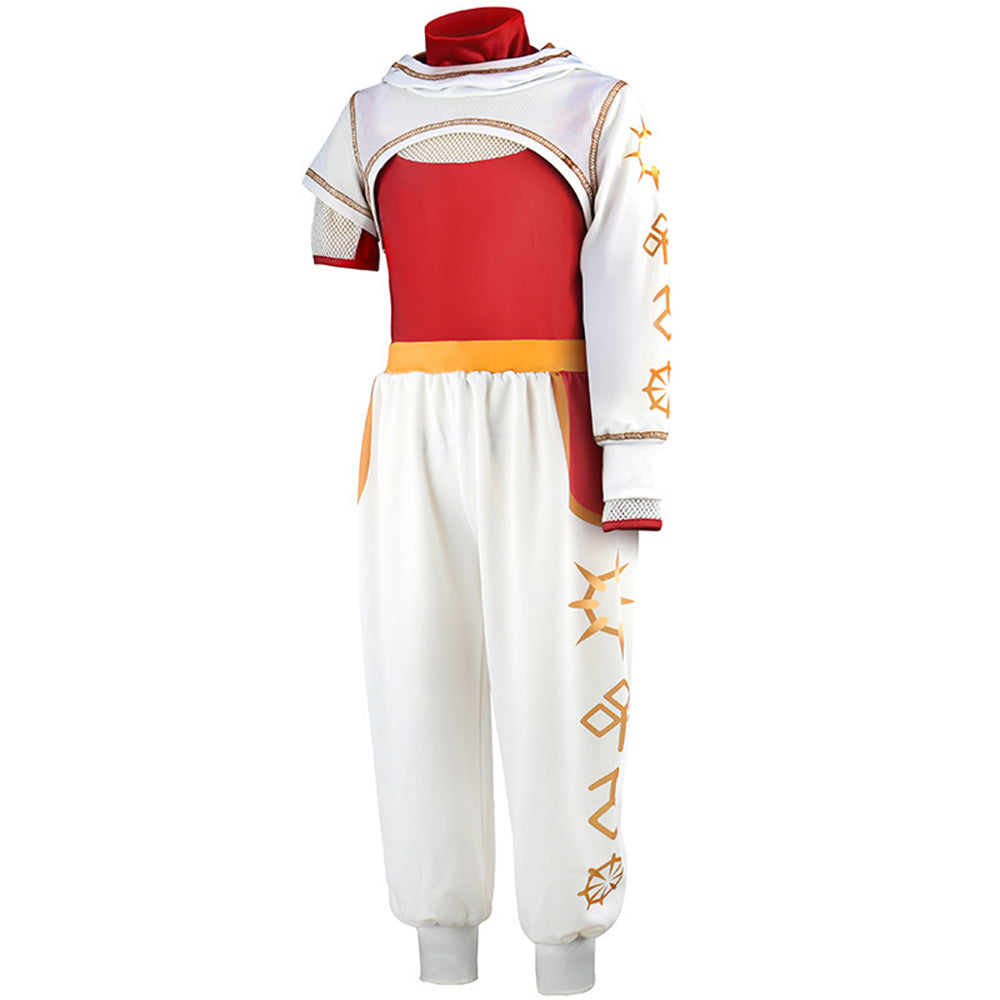 Girl Nova Costume Zombies 4 Cosplay Cheerleade 3PCS Uniform Outfits For Kids Halloween - Azufun