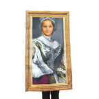 Funny spoof murals Costume Mona Lisa French girl Einstein Marie Curie King Queen Victoria Knight - Azufun