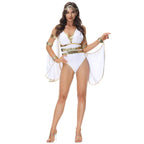 Ancient Roman Egyptian Queen Greek Goddess Costume Uniform - Azufun
