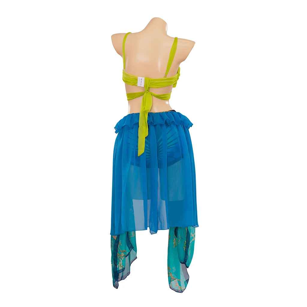 Dreamcosplay Britney Cosplay Spears Slave 4 U Costume Stage Halloween