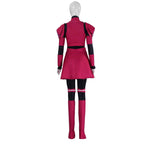 Robot Scary Doll Megan Costume M3GAN 2.0 Horror Cosplay for Adult Kids