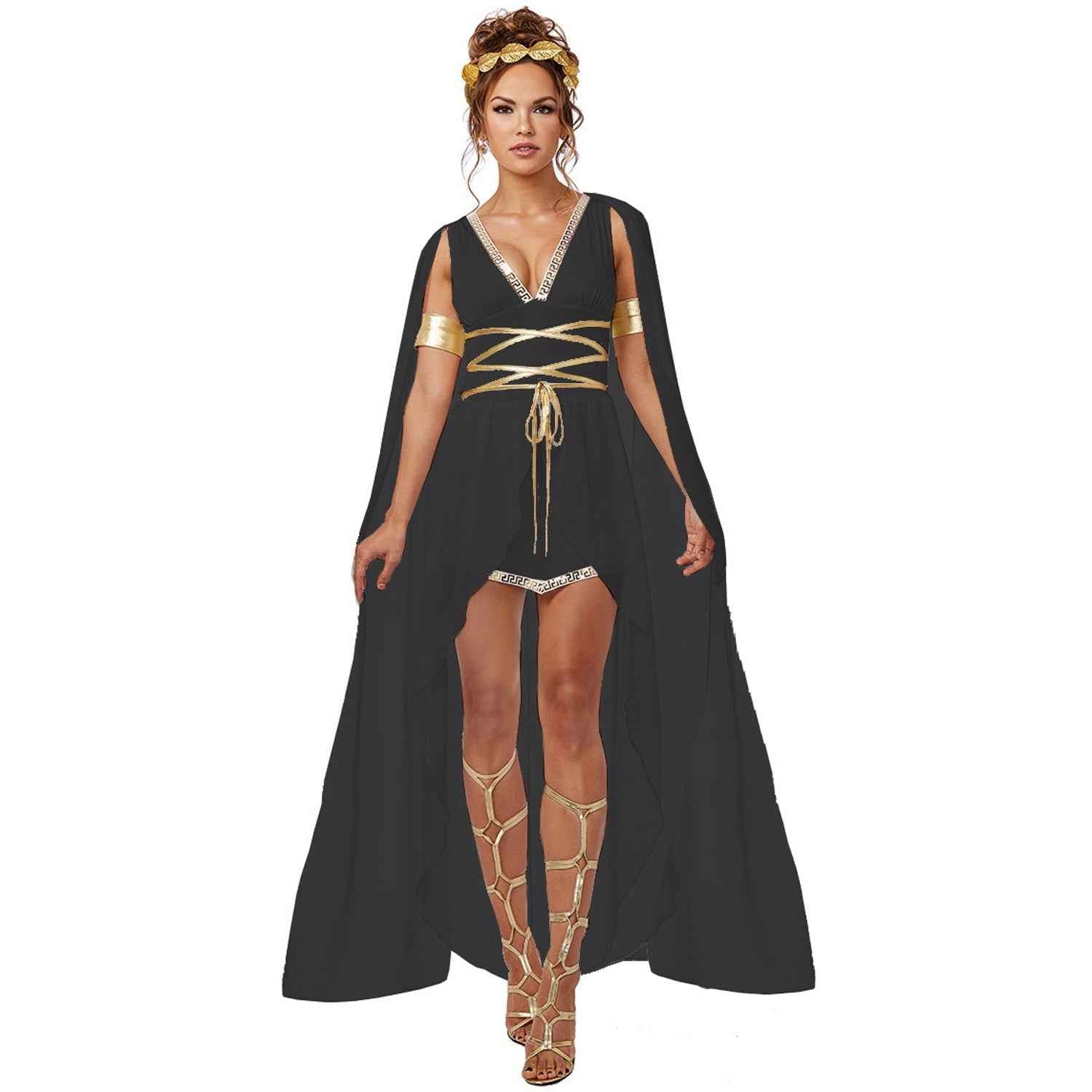 Greek Goddess Halloween Costume Dress for Women