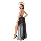 Silver Medusa Costume Ancient Greek Halloween