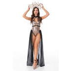 Silver Medusa Costume Ancient Greek Halloween