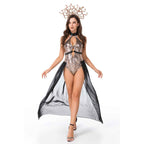 Silver Medusa Costume Ancient Greek Halloween