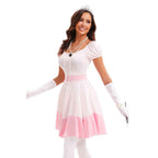 Peach Princess Costume Snow White Halloween