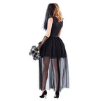 Ghost Corpse Bride Women Halloween Costume Bloody Mary Dress