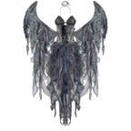 Deluxe Heavenly Angel Costume With Wing For Women