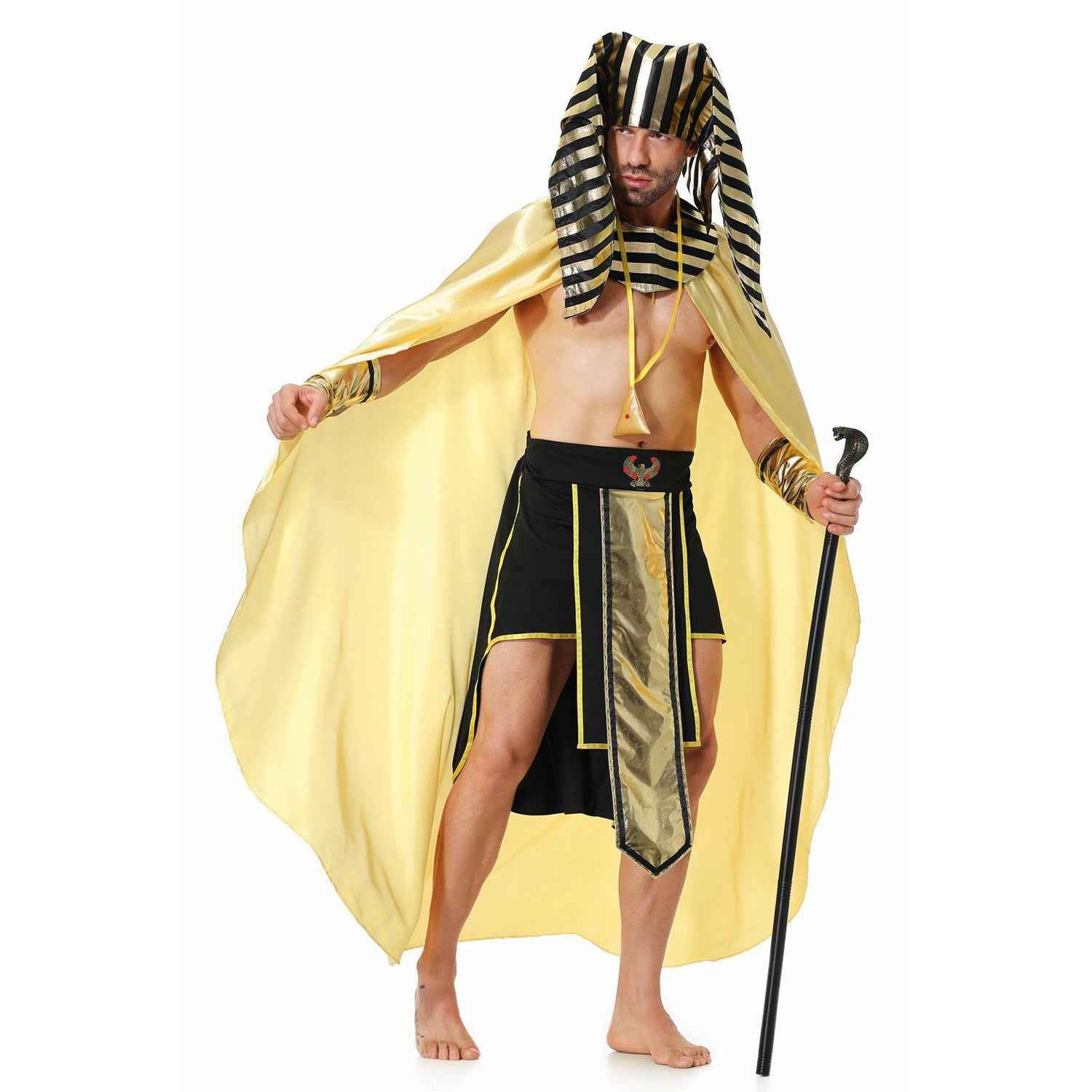 Adult Men Royal Pharaoh Halloween Costume