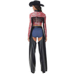 Authentic Western Style Ride Out Cowgirl Costume