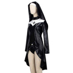 Nun Costume Black vampire Cosplay