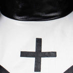 Nun Costume Black vampire Cosplay