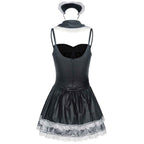 French Maid Lace Dress Game Costumes