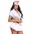 Low-cut Straps Nurse Costume Role Play Cosplay For Women