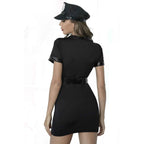 Female Police Cop Instructor Uniform Costume Halloween Carnival Party