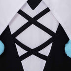 Game Eggy Party Stella Mute Girl Cosplay Costume Set