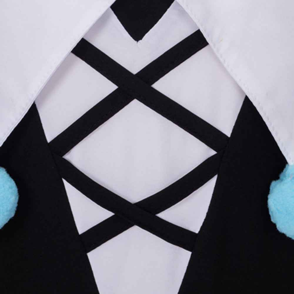 Game Eggy Party Stella Mute Girl Cosplay Costume Set