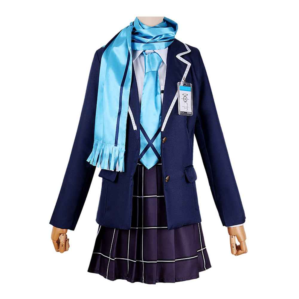 Blue Archive Sunaookami Shiroko Uniform Carnival Suit Cosplay Costume