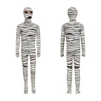 Skull Skeleton Jumpsuit Outfits Cosplay Costume Party For Kids