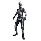 Skull Skeleton Jumpsuit Outfits Cosplay Costume Party For Kids