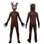 99 Nights in The Forest Bodysuit Costume Deer Animals Gaming Outfit Xmas