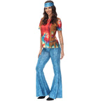 Adult Party Costume 70s 80s Disco Hippie Costume