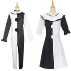 Art The Clown Dress Joker Costume Jumpsuit Halloween Terrifier Cosplay
