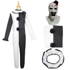 Art The Clown Dress Joker Costume Jumpsuit Halloween Terrifier Cosplay