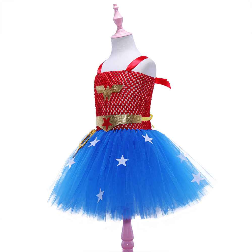 Wonder Woman costume super hero costume for girls