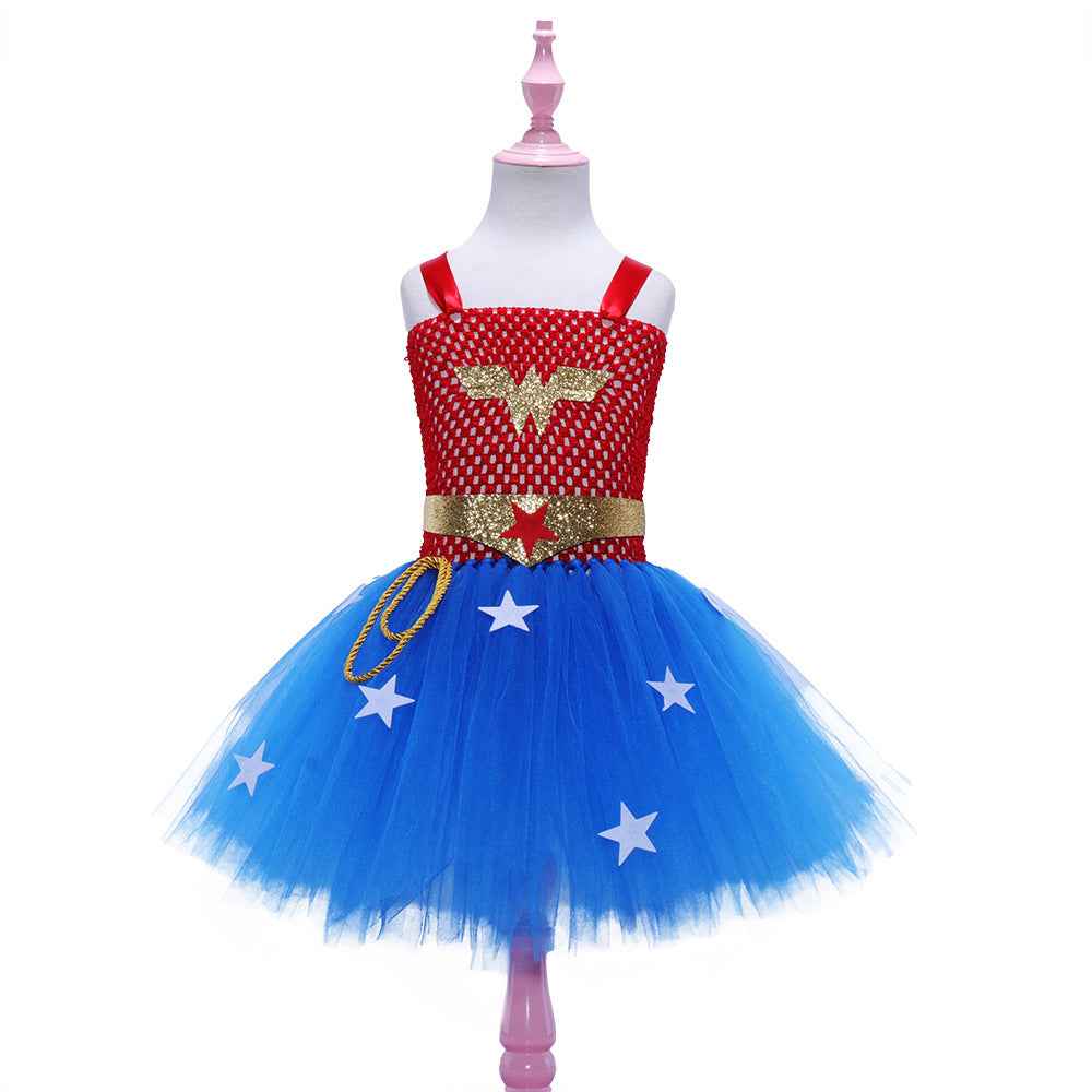 Wonder Woman costume super hero costume for girls