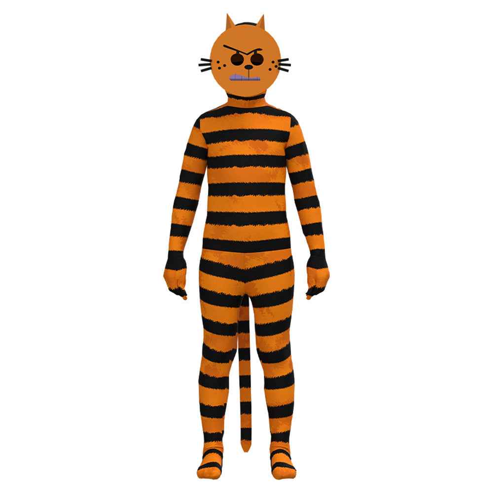 Dog Police Man Petey Cat Fancy Dress Costume Bodysuit With Hat