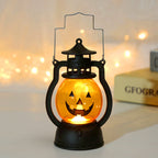 3-piece Pumpkin Lantern Handheld Pony Light Halloween LED Decorative Lights