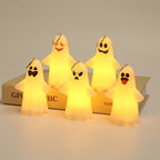 Led Ghost Light Electronic Candle Halloween Ornaments