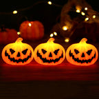 LED Pumpkin Lantern Hanging Ornament Halloween Decorative Piece