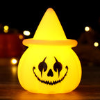 Electronic Pumpkin Lantern Halloween Party Decorative Ornament