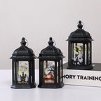 Portable Lantern Halloween Decorations LED Wind Lantern Ornaments