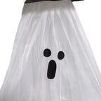 Halloween Decor Hanging Hat Band LED Light Veil Hat