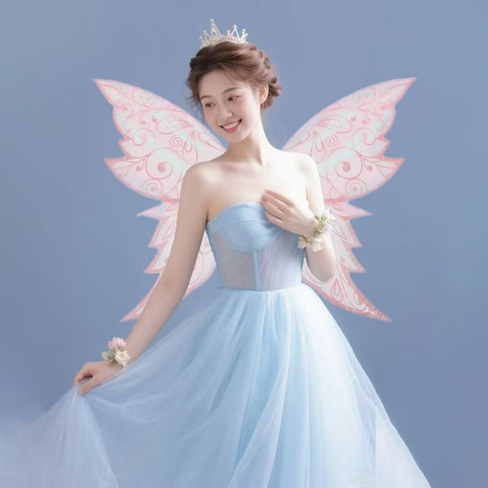 Fairy Butterfly Wing Back Accessory Holiday Party Halloween Costume