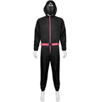 Black Guard Game Costume Squid Adult Halloween