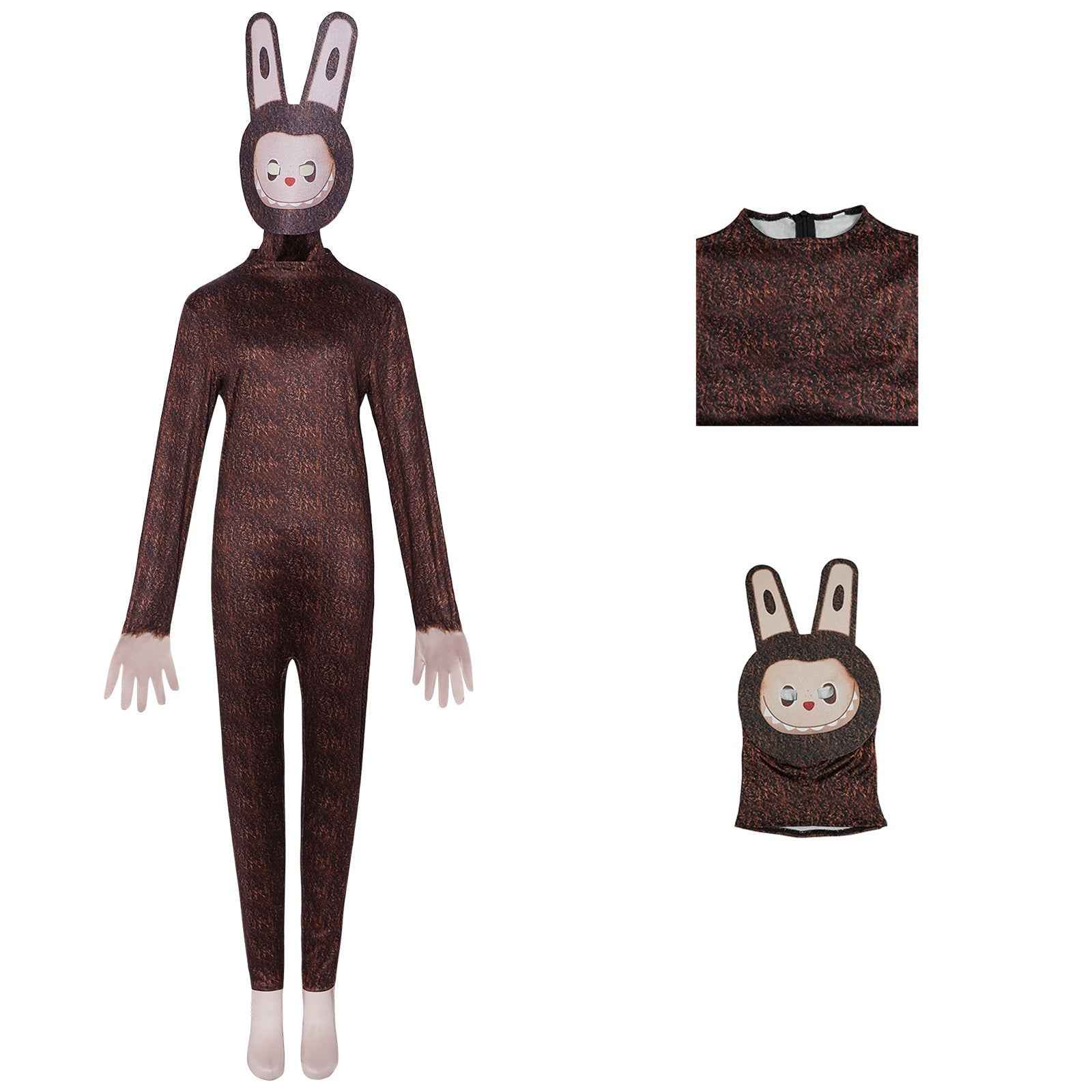 Labubu Cosplay Costume Jumpsuit Party Fancy Dress Bodysuit For Kids Adult Halloween