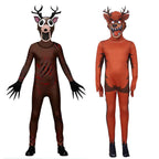 99 Nights in The Forest Bodysuit Costume Deer Animals Gaming Outfit Xmas