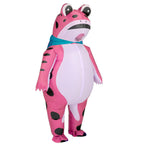 Inflatable Frog Costume Green and Pink Halloween