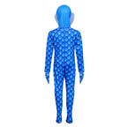 Zootopia 2 Gary Kids Costume Blue Scale Jumpsuit with Hood Cosplay Carnival