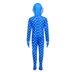 Zootopia 2 Gary Kids Costume Blue Scale Jumpsuit with Hood Cosplay Carnival