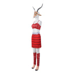 Gazelle Zootopia 2 Red Cosplay Costume Carnival Suit