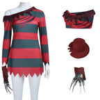 A Nightmare on Elm Street Freddy Cosplay Costume Carnival Suit
