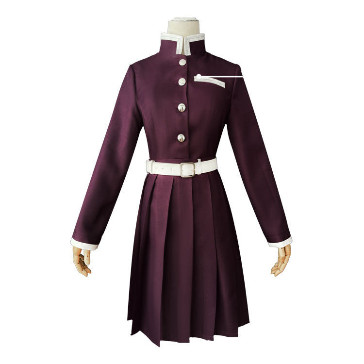 Kanao Tsuyuri Demon Slayer Kimetsu No Yaiba Cosplay Costume Carnival Suit